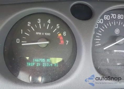 2003 Buick Lesabre Custom из США, поврежденный, VIN 1G4HP52K934114095